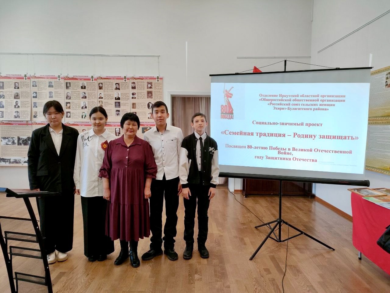 Семейная традиция - Родину защищать.